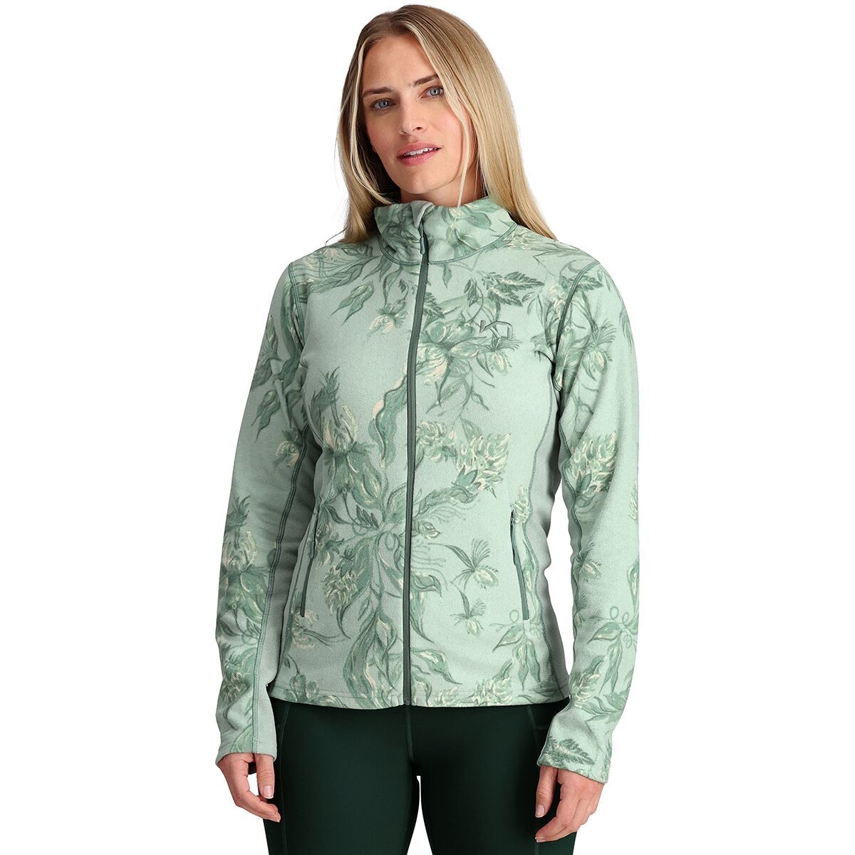 Image of Kari Traa Thalena Fleece Jacket - Women's Sage, S