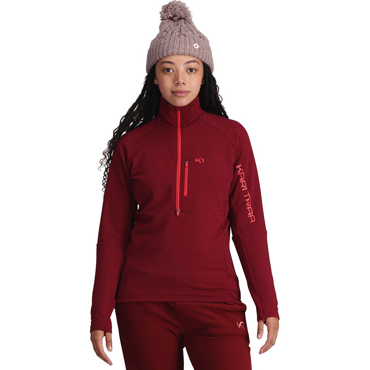 Kari Traa Emma Long-Sleeve Top - Women's Rouge, L