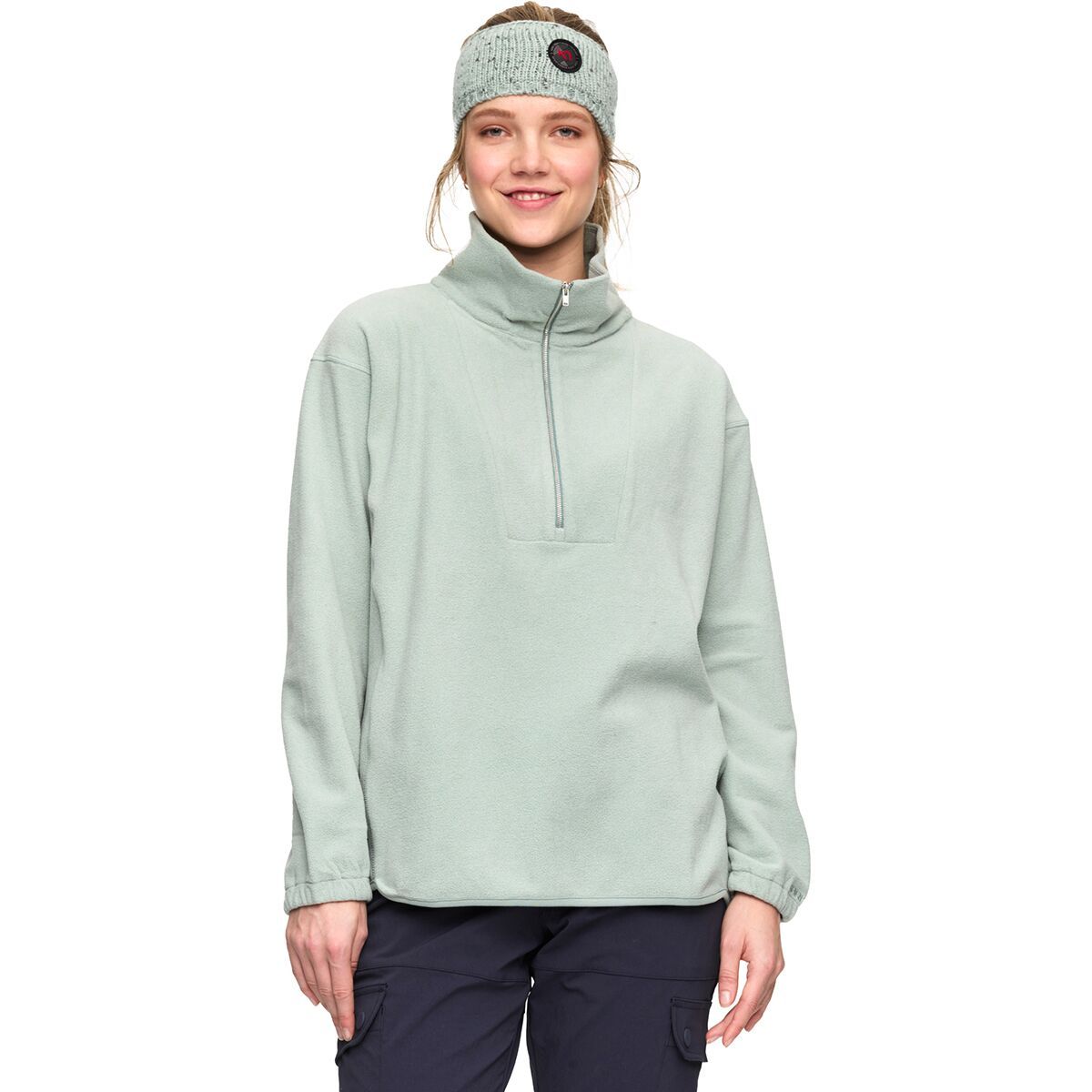 Kari Traa Hanna Half Zip Midlayer - Women's Sage, S
