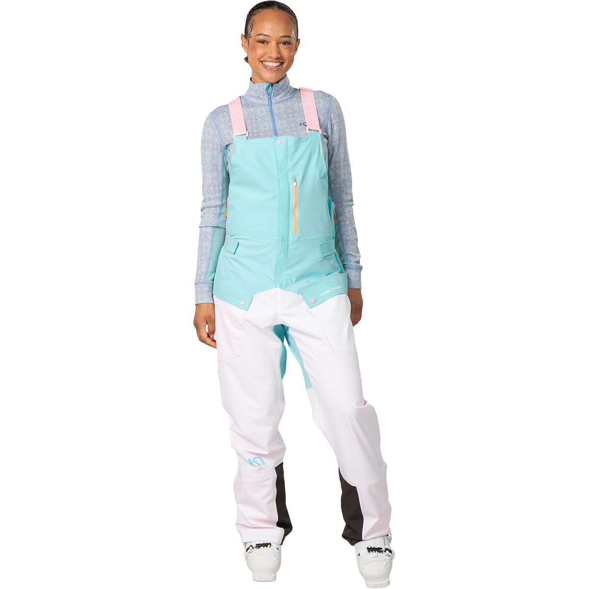 Image of Kari Traa Johanne Bib Pant - Women's Bwhite, L