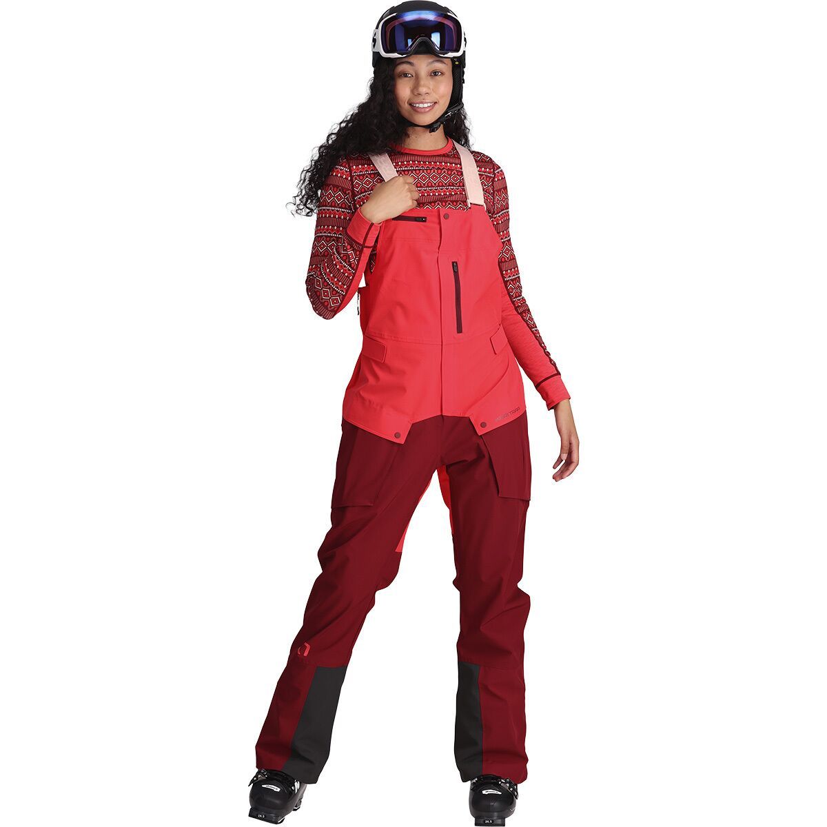 Image of Kari Traa Johanne Bib Pant - Women's Rouge, XL