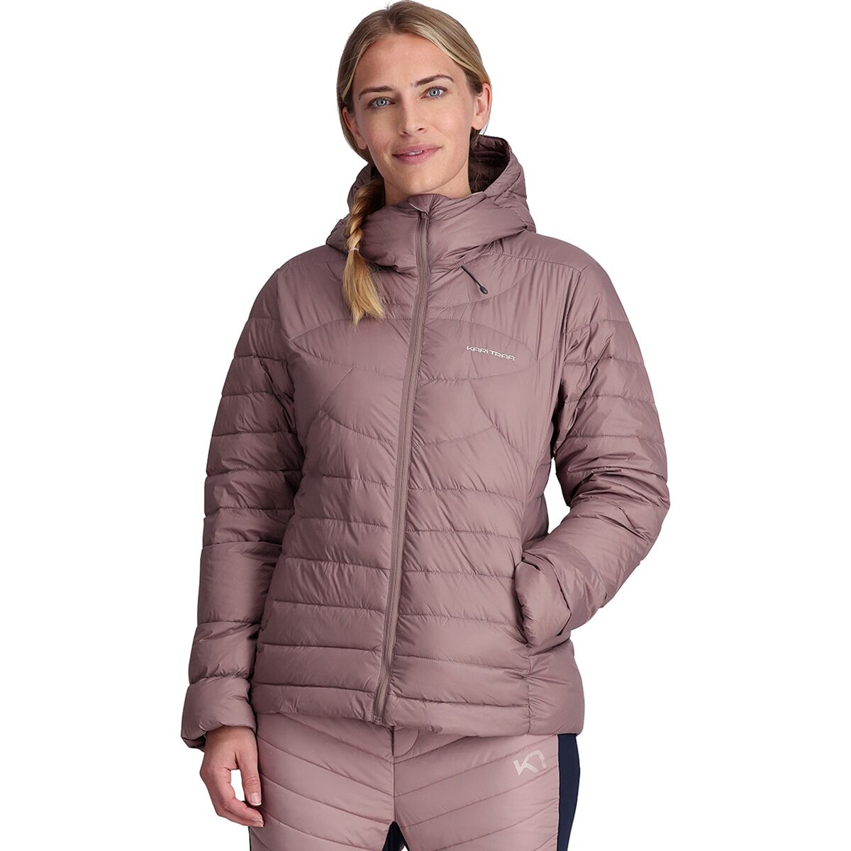 Kari Traa Sanne Down Jacket - Women's Taupe, XS