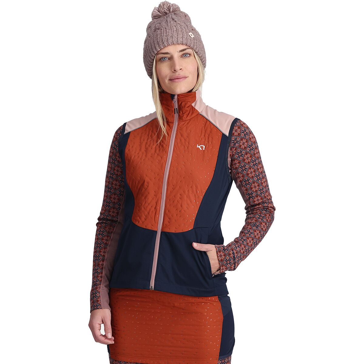 Kari Traa Tirill Thermal Vest - Women's Maple, M