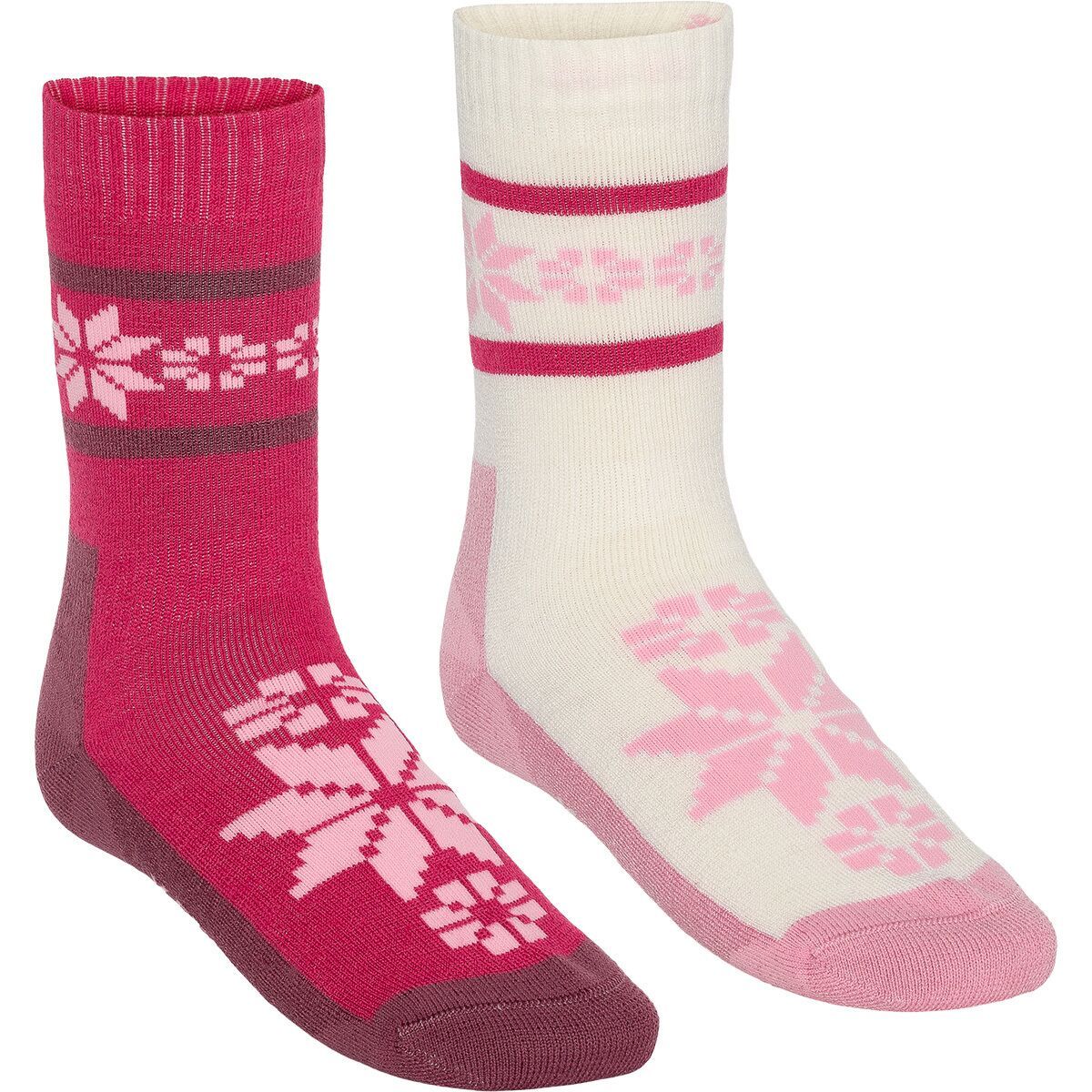 Kari Traa Rusa Wool Socks - 2-Pack - Women's Berry, 36.0-38.0