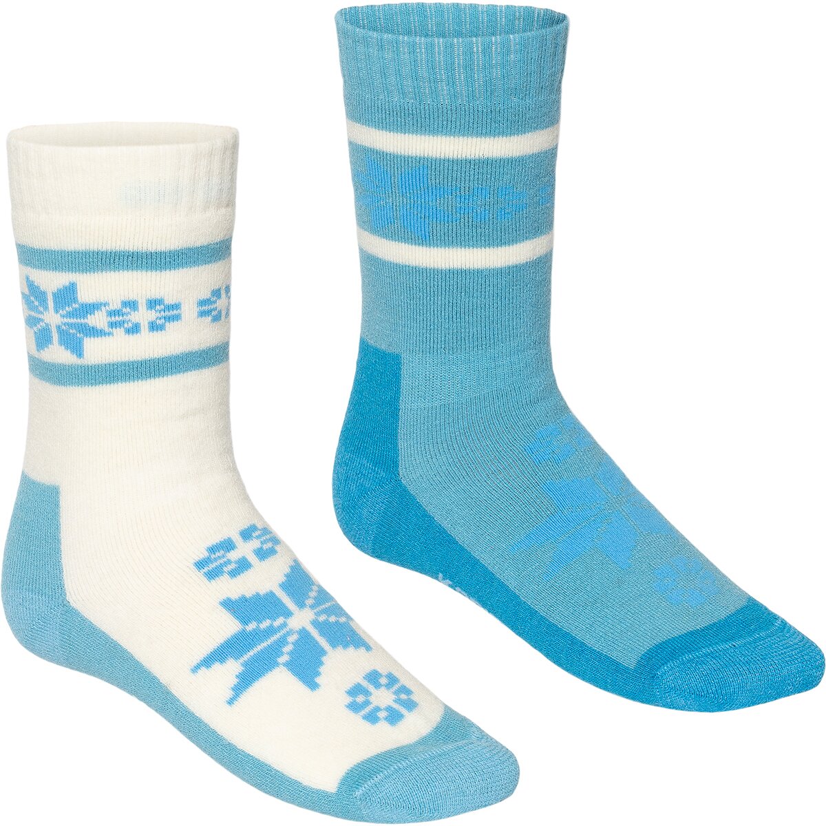 Image of Kari Traa Rusa Wool Socks - 2-Pack - Women's Ocean, 39.0-41.0