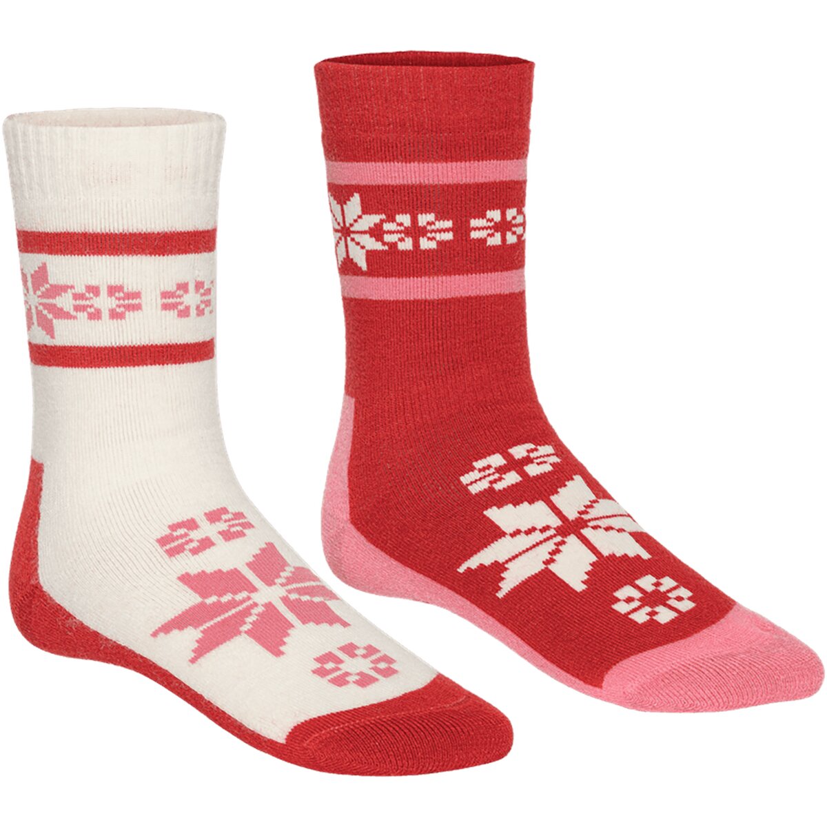 Image of Kari Traa Rusa Wool Socks - 2-Pack - Women's Salsa, 36.0-38.0
