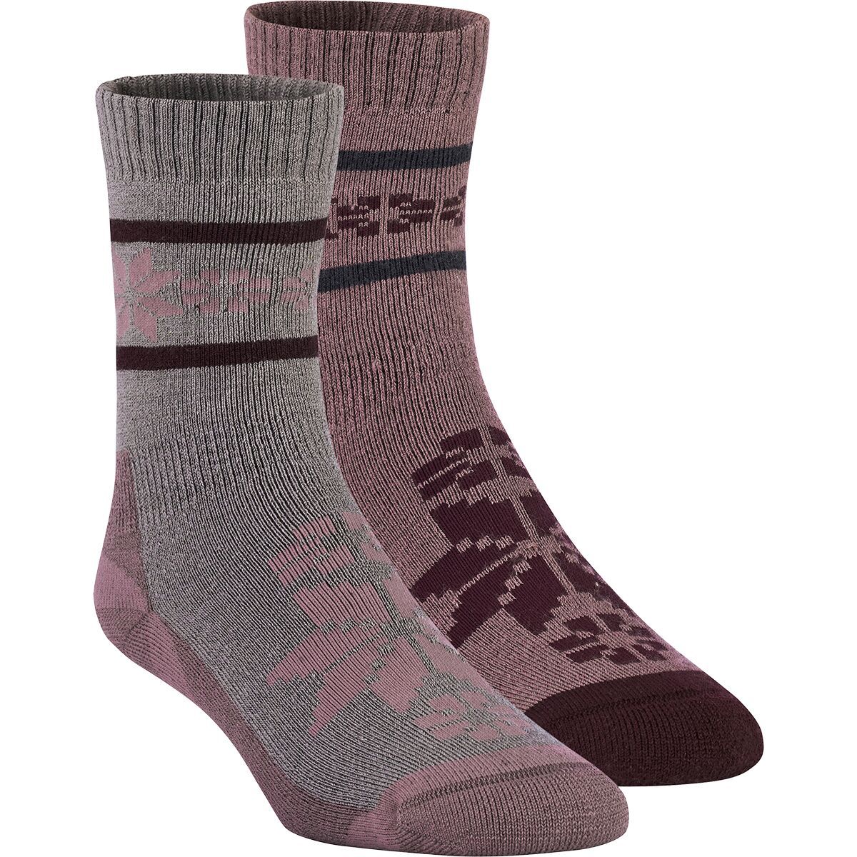 Kari Traa Rusa Wool Socks - 2-Pack - Women's Tau, 39-41