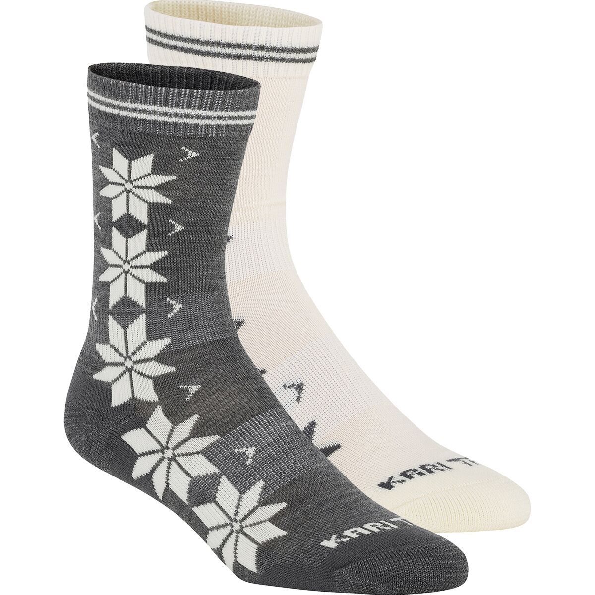 Kari Traa Vinst Wool Sock - 2-Pack - Women's Dus, 36-38
