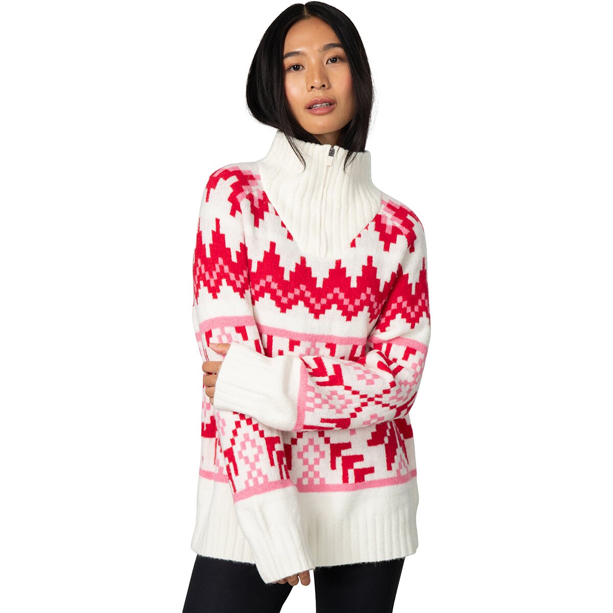 Image of Kari Traa Amelia Knit Sweater - Women's Salsa, S