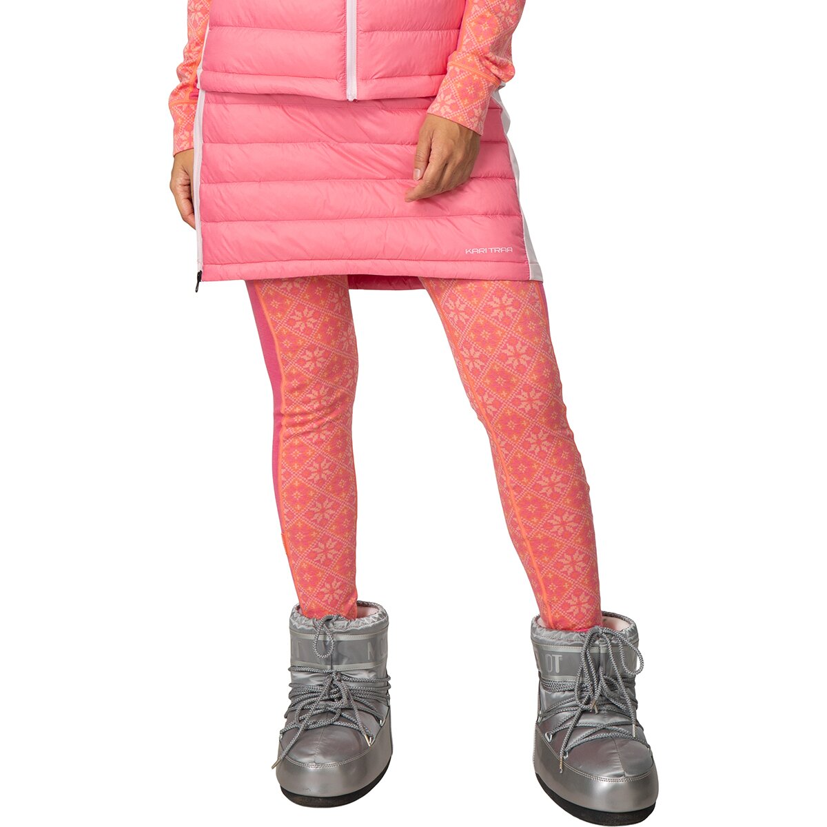 Image of Kari Traa Emilie Down Skirt - Women's Bubblegum, L