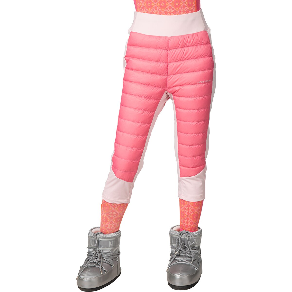 Image of Kari Traa Emilie High Waist Capri Pant - Women's Bubblegum, L