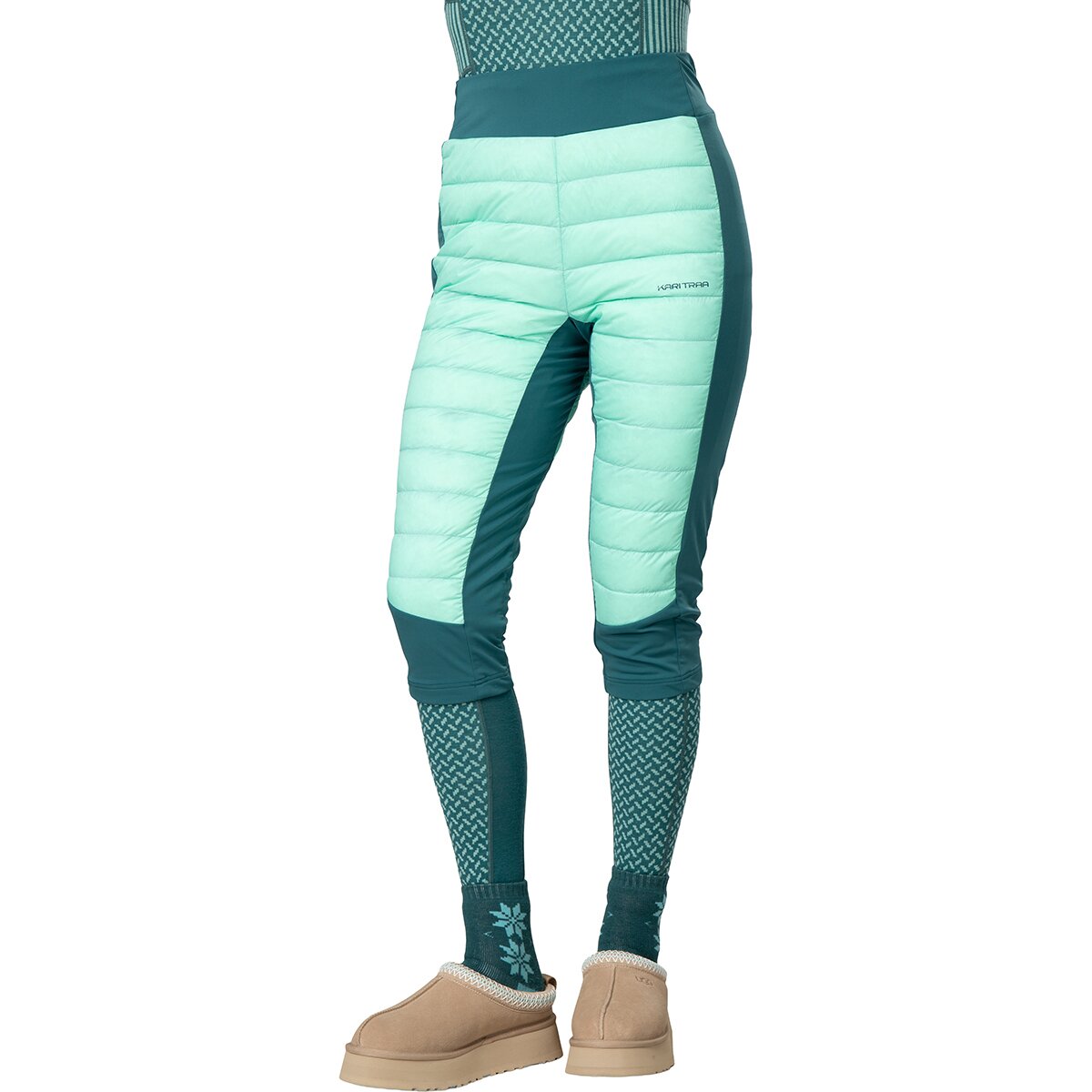 Image of Kari Traa Emilie High Waist Capri Pant - Women's Jelly Mint, S