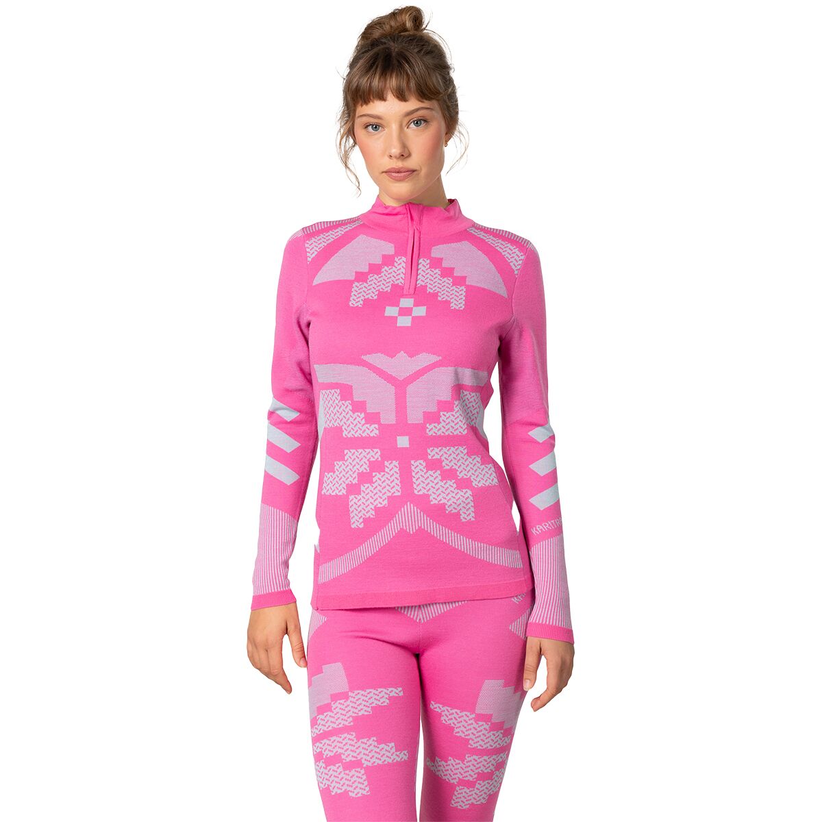 Kari Traa Kari Traa Faith 1/2-Zip Baselayer - Women's Spink, XS