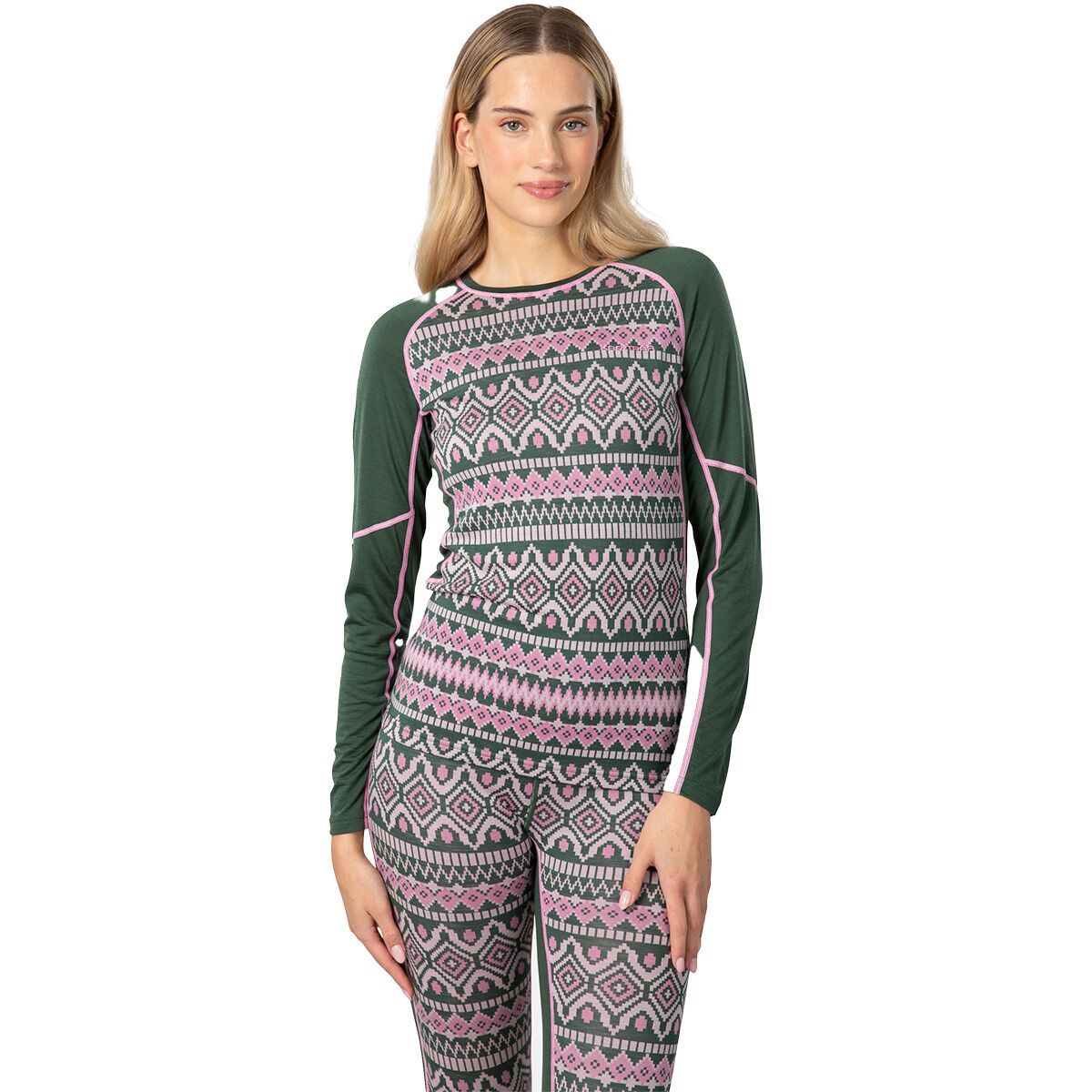 Kari Traa Kari Traa Malia Long-Sleeve Baselayer - Women's Thyme, XS