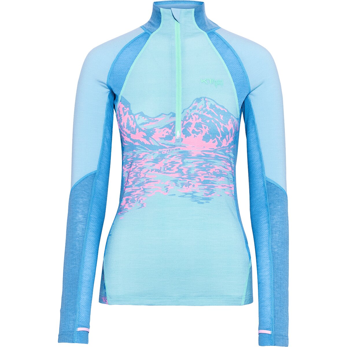 Kari Traa Kari Traa Rachel 1/2-Zip Shirt - Women's Bright Turquoise, S - $119.95 at Backcountry.com
