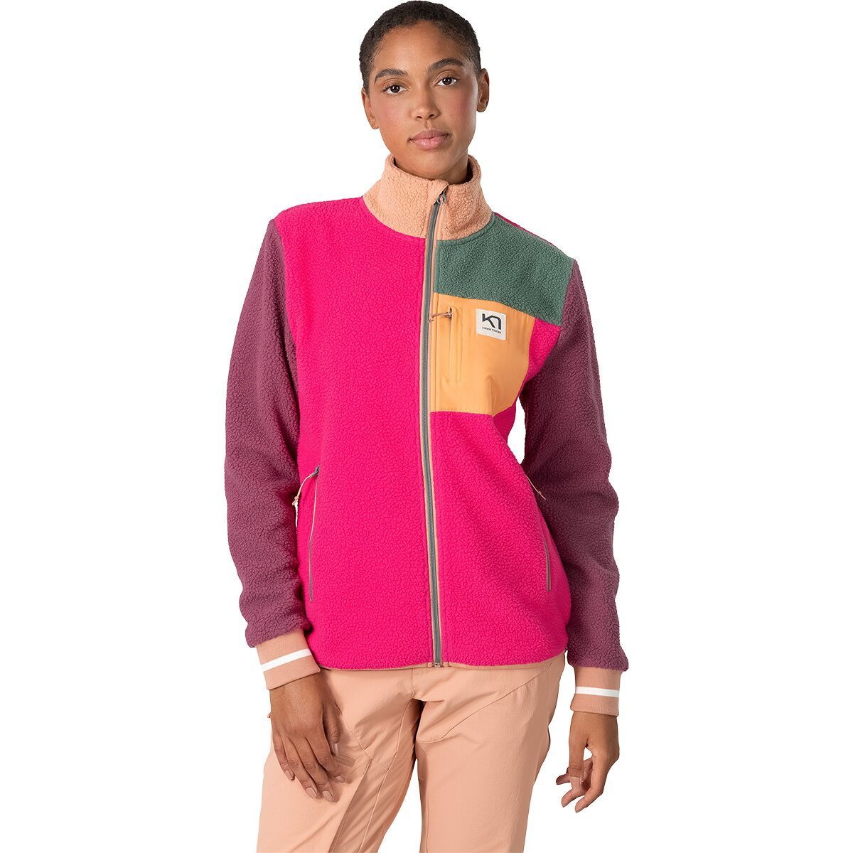 Image of Kari Traa Rothe Midlayer Jacket - Women's Berry, L