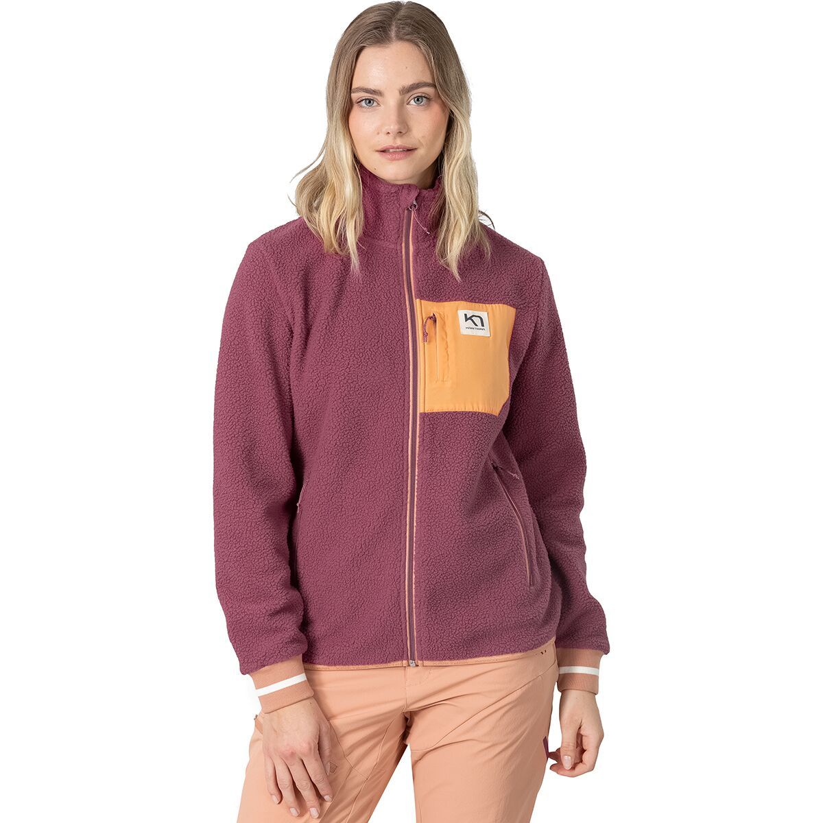 Image of Kari Traa Rothe Midlayer Jacket - Women's Plum, M