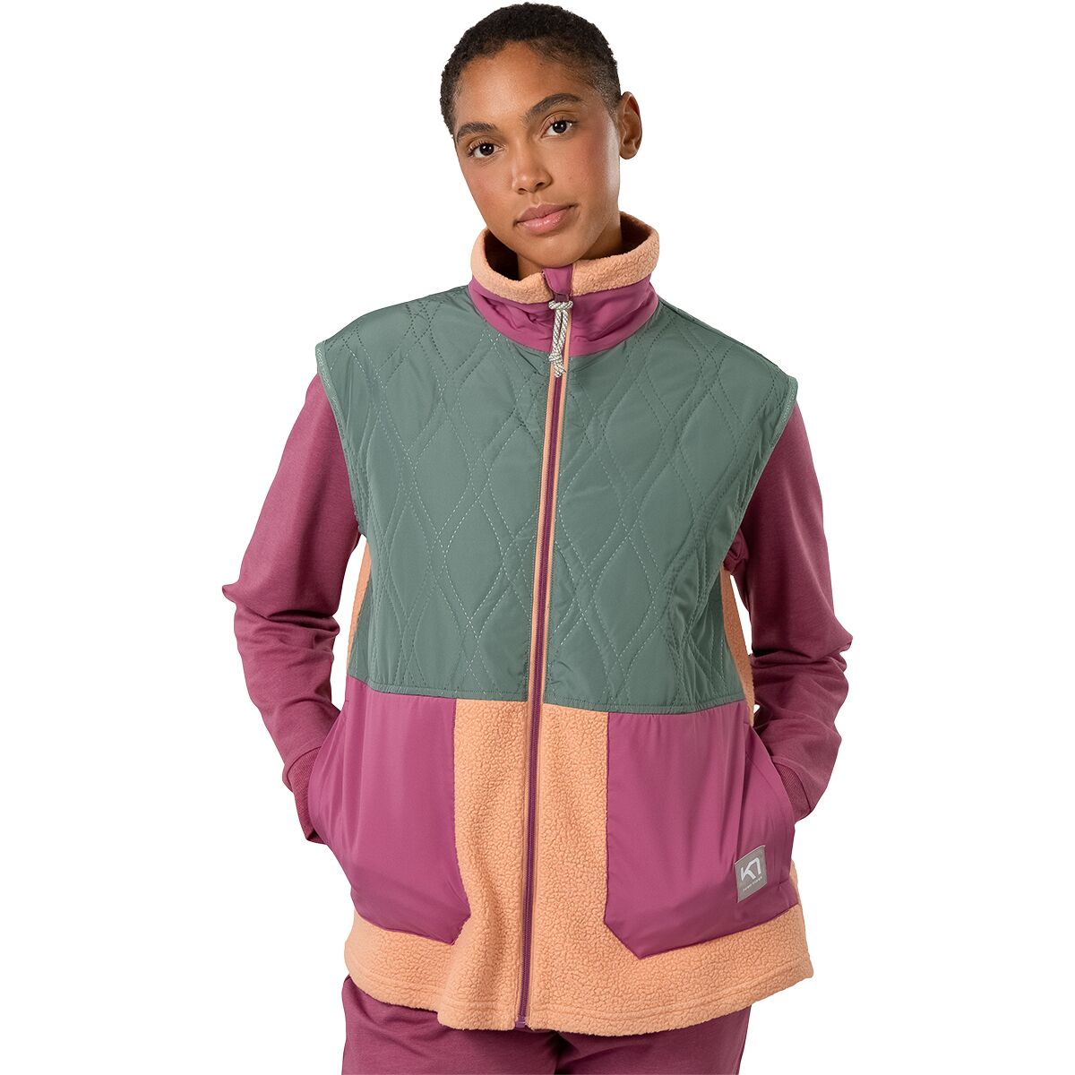 Image of Kari Traa Rothe Quilted Vest - Women's Murk, XS