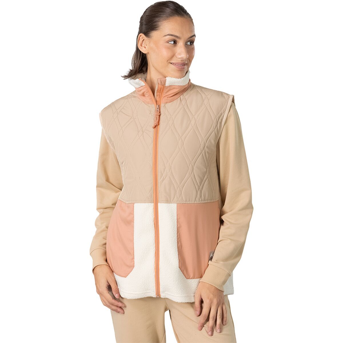Image of Kari Traa Rothe Quilted Vest - Women's Oat, L