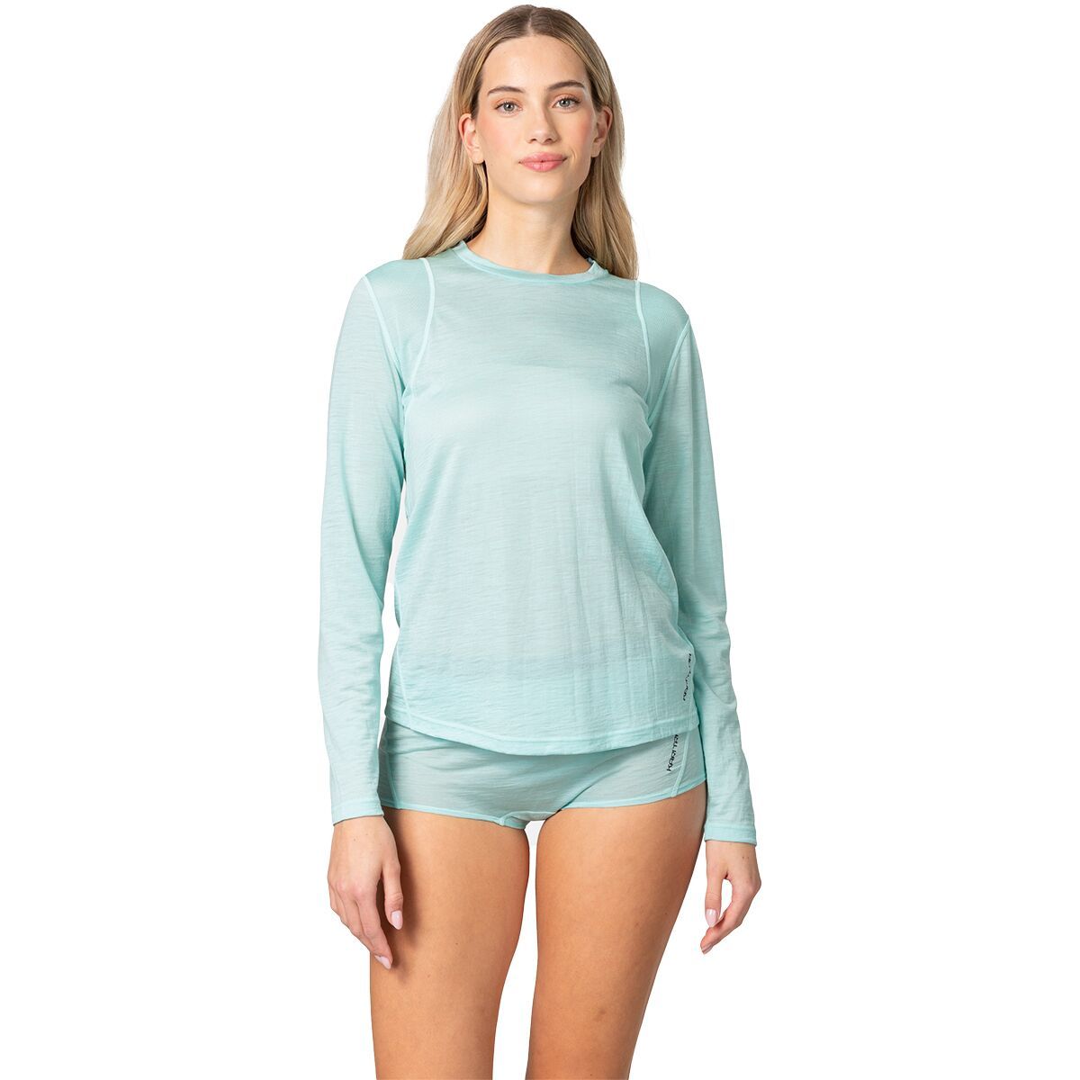Image of Kari Traa Embla Wool Long-Sleeve Top - Women's Wave, M