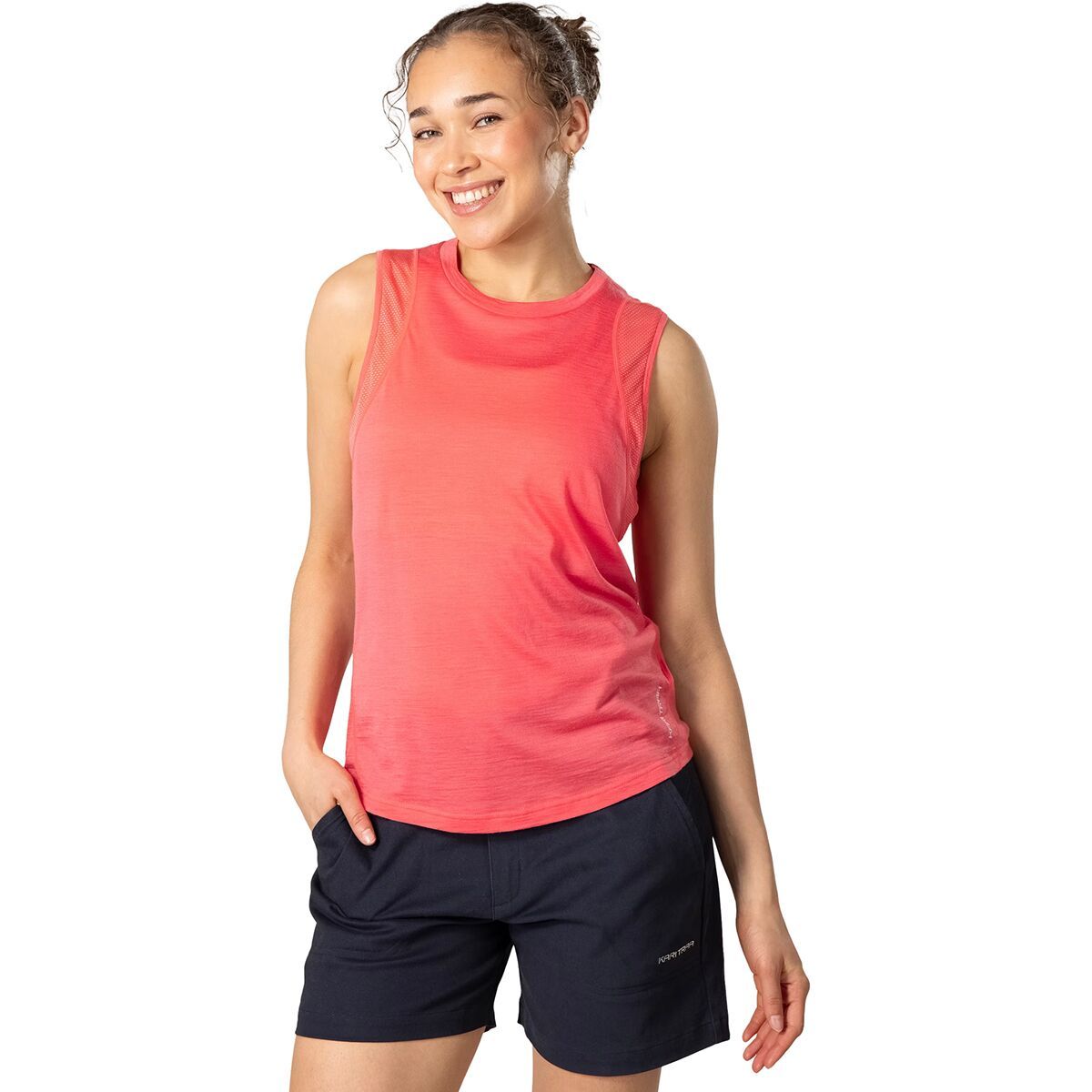 Image of Kari Traa Embla Wool Top - Women's Candy, M