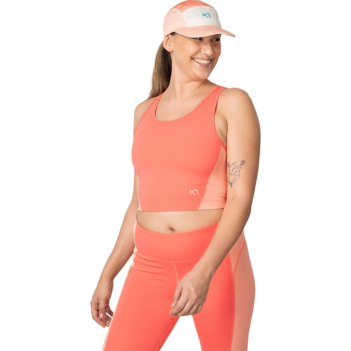 Image of Kari Traa Linnea Sports Top - Women's Peach Bloom, M