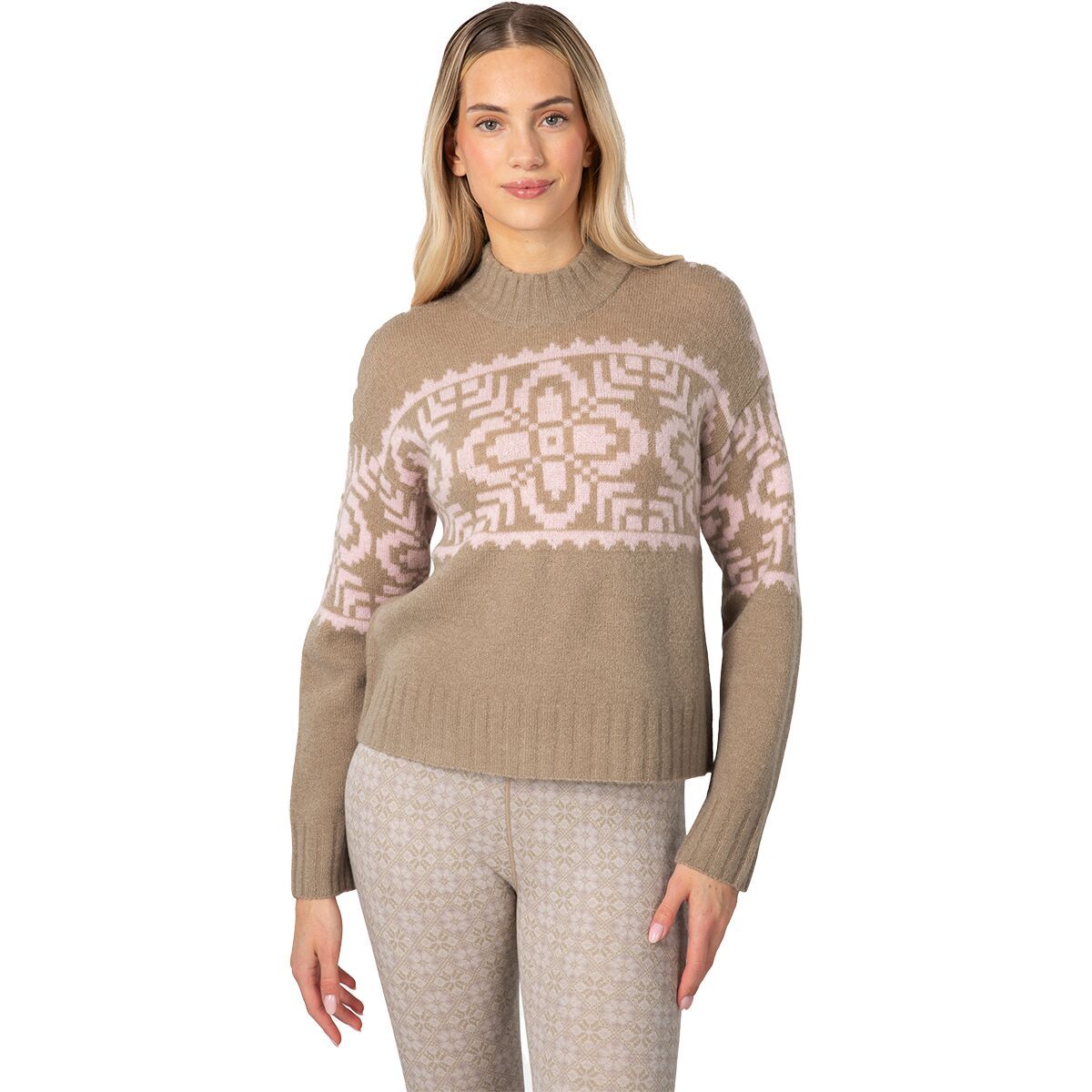 Image of Kari Traa Disa Knit Sweater - Women's Mocha, XL
