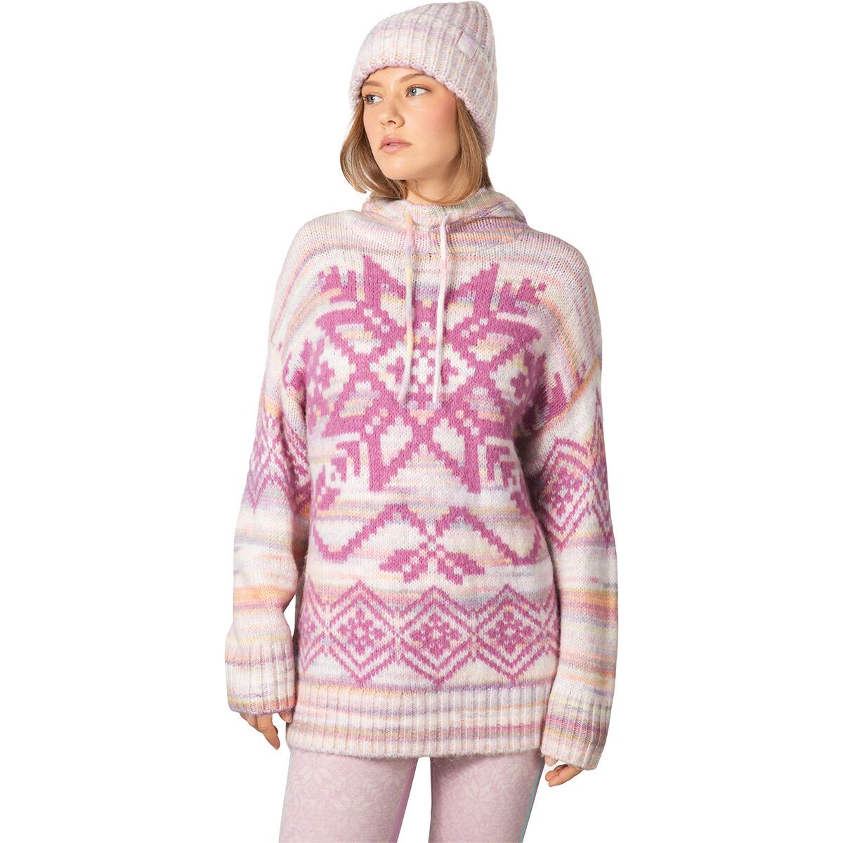Kari Traa Rachel Knit Hoodie - Women's Bloom, L