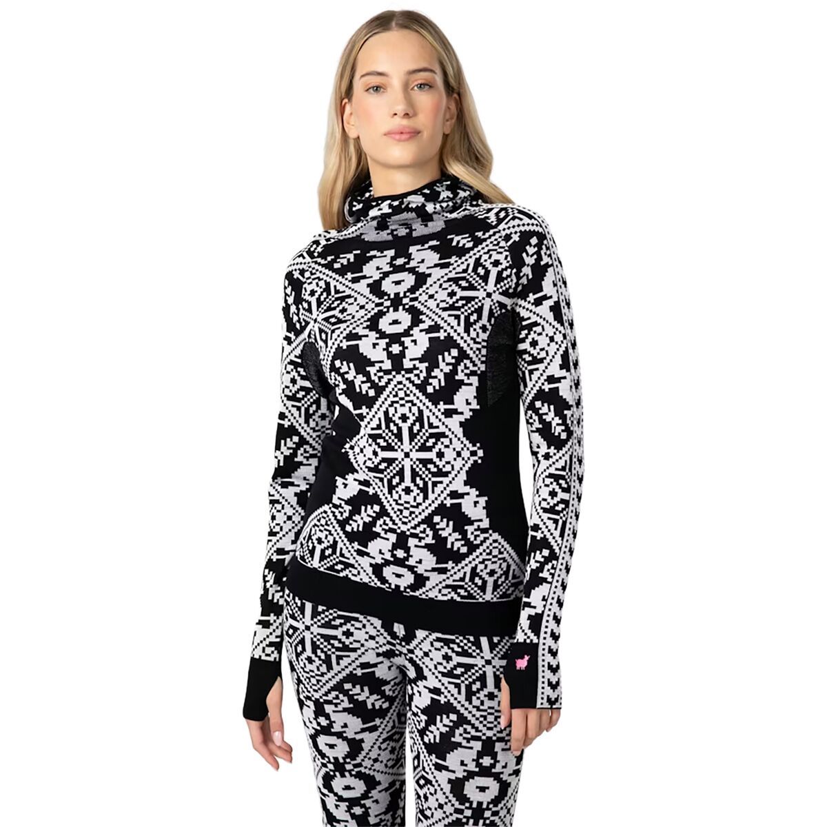 Image of Kari Traa Saga Hood Top - Women's Black, XS