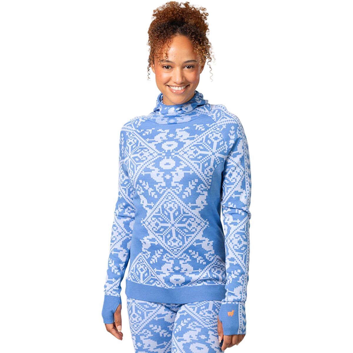 Image of Kari Traa Saga Hood Top - Women's Sea, XL