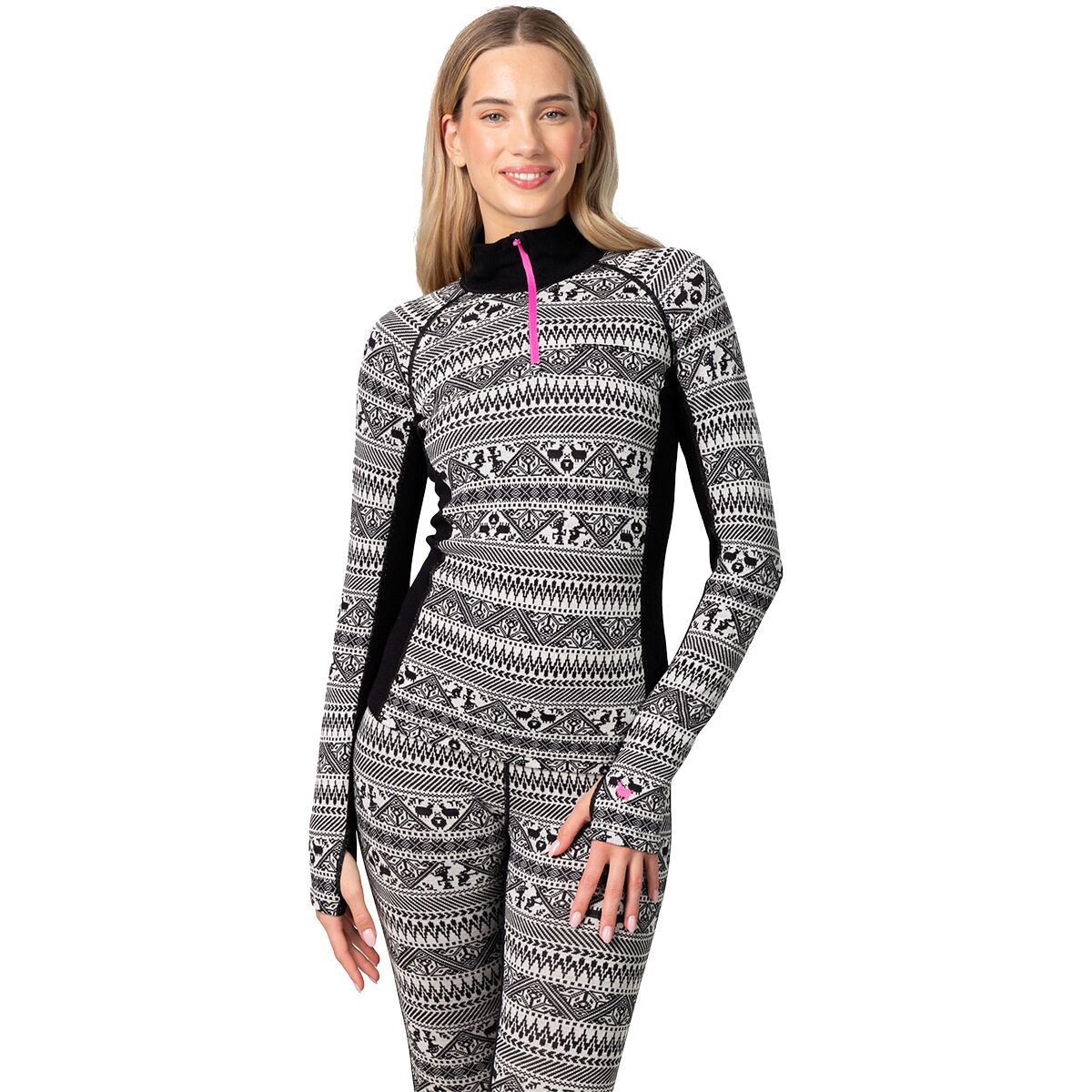 Kari Traa Kari Traa Tale 1/2-Zip Top - Women's Black, XS
