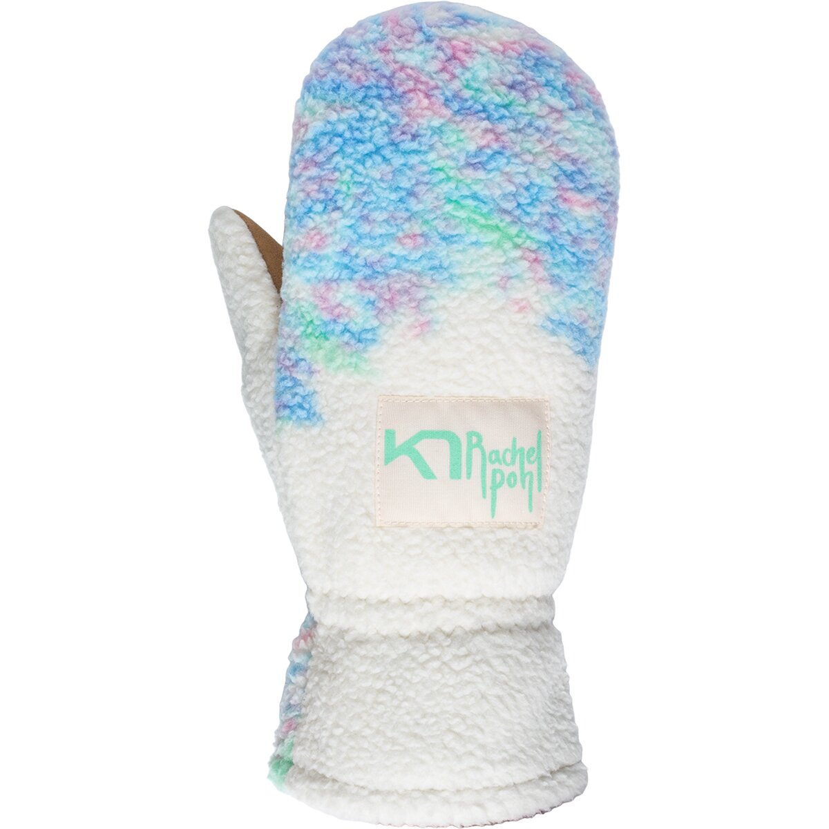 Image of Kari Traa Rothe Pile Mitten - Women's Bright Turquoise, 8