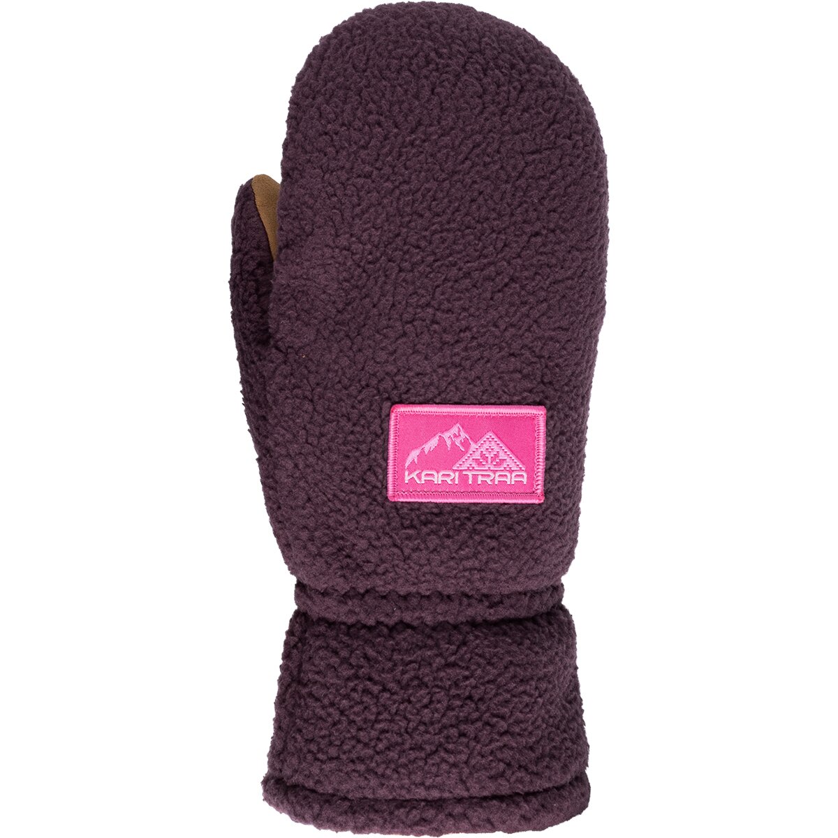 Image of Kari Traa Rothe Pile Mitten - Women's Cocoa Powder, 7