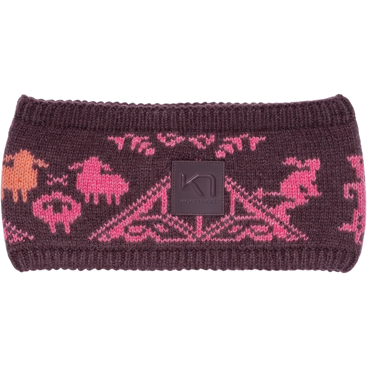 Image of Kari Traa Saga Knit Headband - Women's Cocoa Powder, One Size