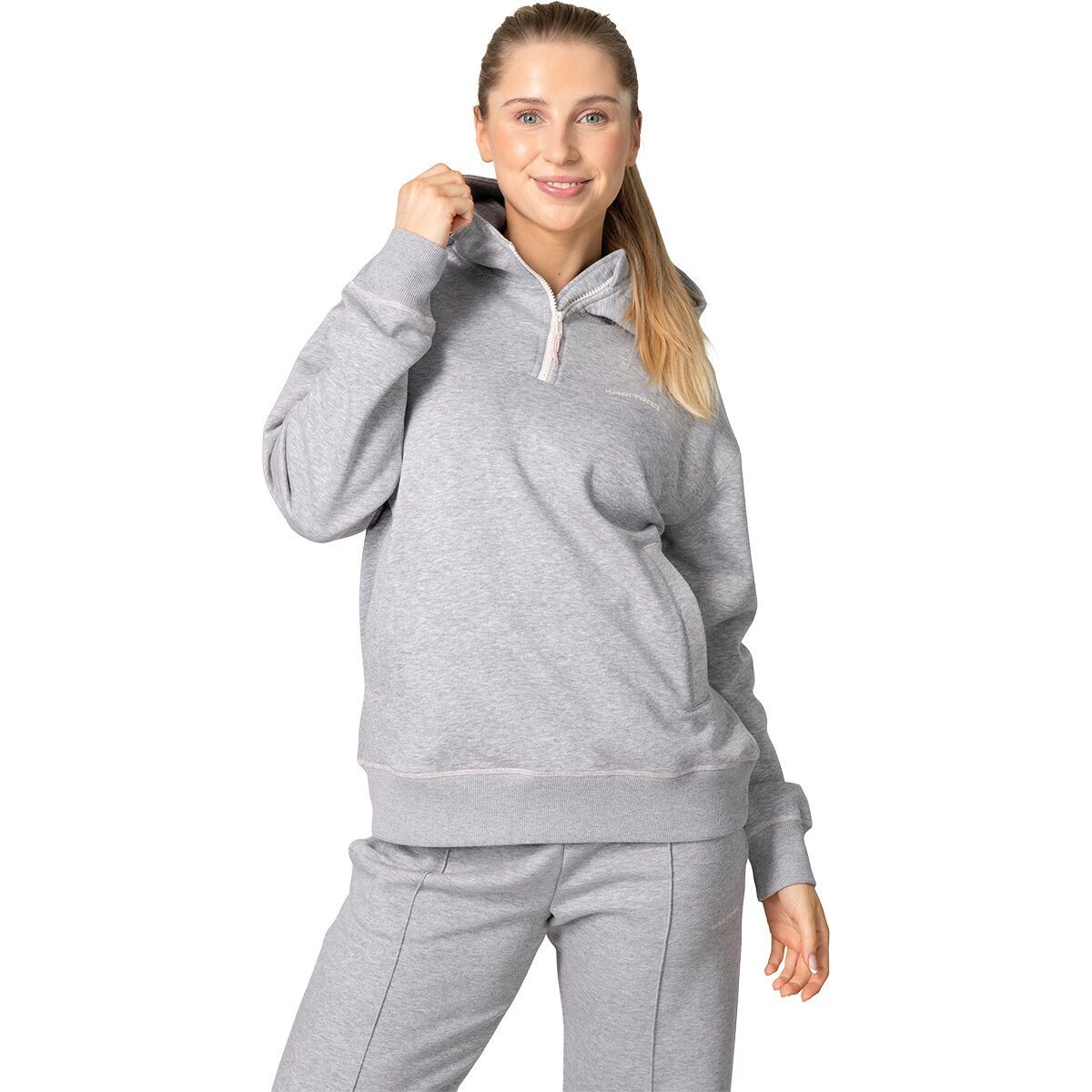 Image of Kari Traa Synne Hoodie - Women's Light Grey Melange, XS