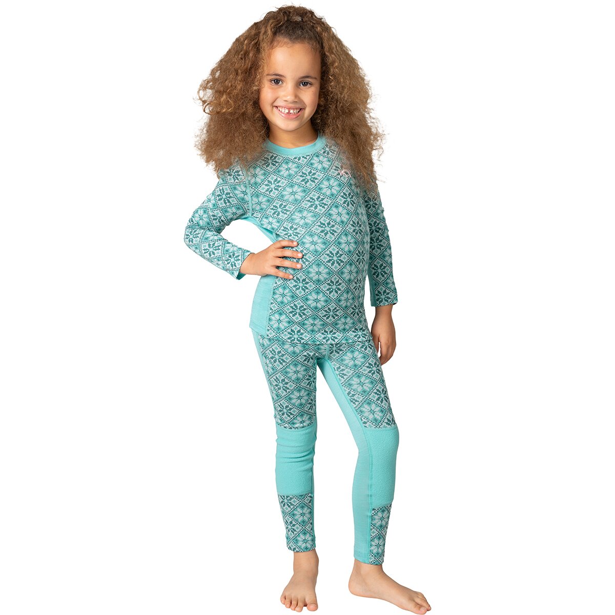 Image of Kari Traa Hennie Set 2.0 - Toddler Girls' Blue Lagoon, 120 (6-7)