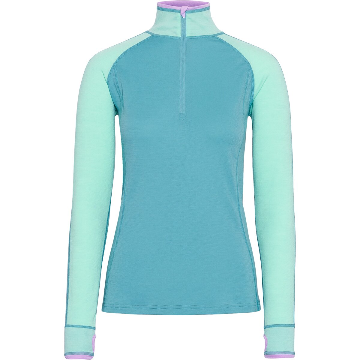 Kari Traa Kari Traa Mila 1/2-Zip Baselayer Top - Women's Blue Lagoon, L