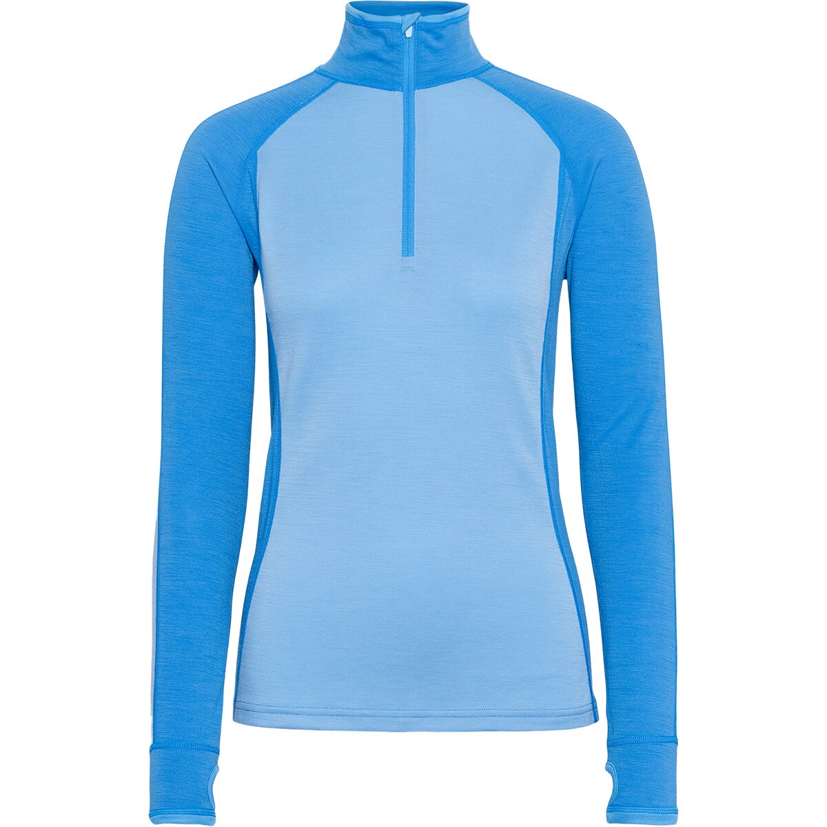 Image of Kari Traa Mila 1/2-Zip Baselayer Top - Women's Ocean, S