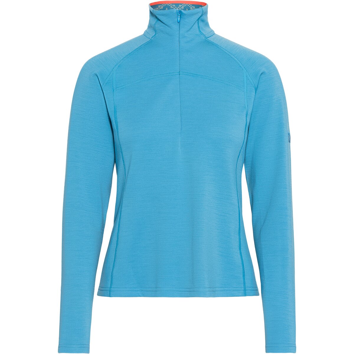 Image of Kari Traa Nova 1/2-Zip Baselayer Top - Women's Ocean, XL