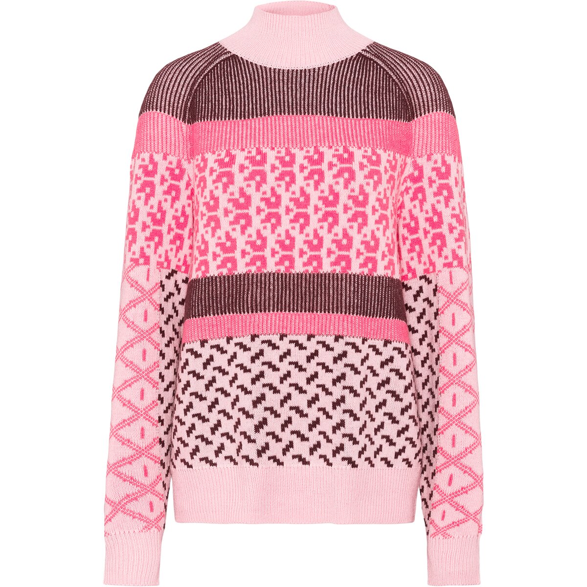 Image of Kari Traa Smekker Knit Sweater - Women's Cocoa Powder, XS