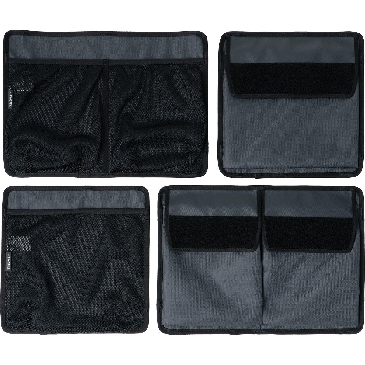 Image of Kitworks System Pockets Black, Bundle of all four