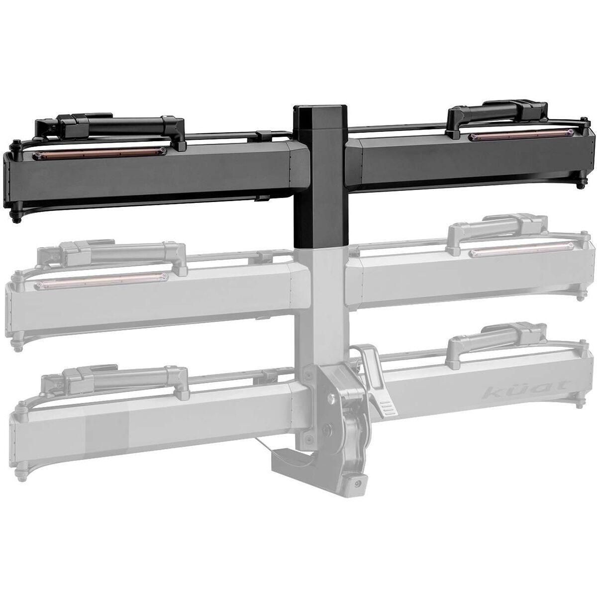Image of Kuat Piston Pro X Hitch Rack Add-On Galaxy Grey, 1-Bike