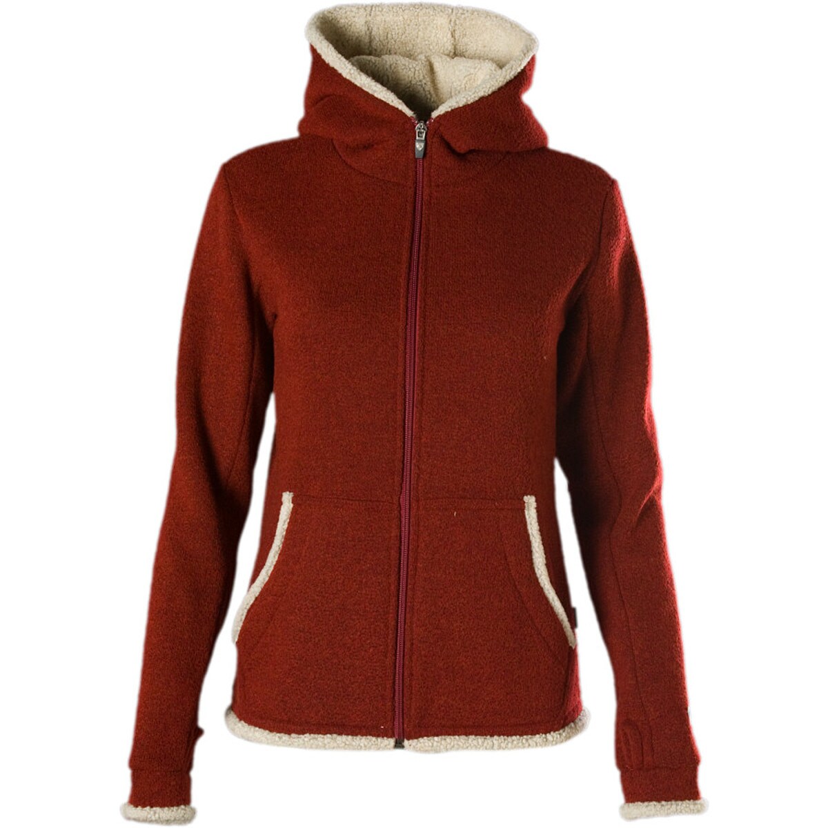 AKHG Women's Kindler Pile Fleece Full Zip Jacket