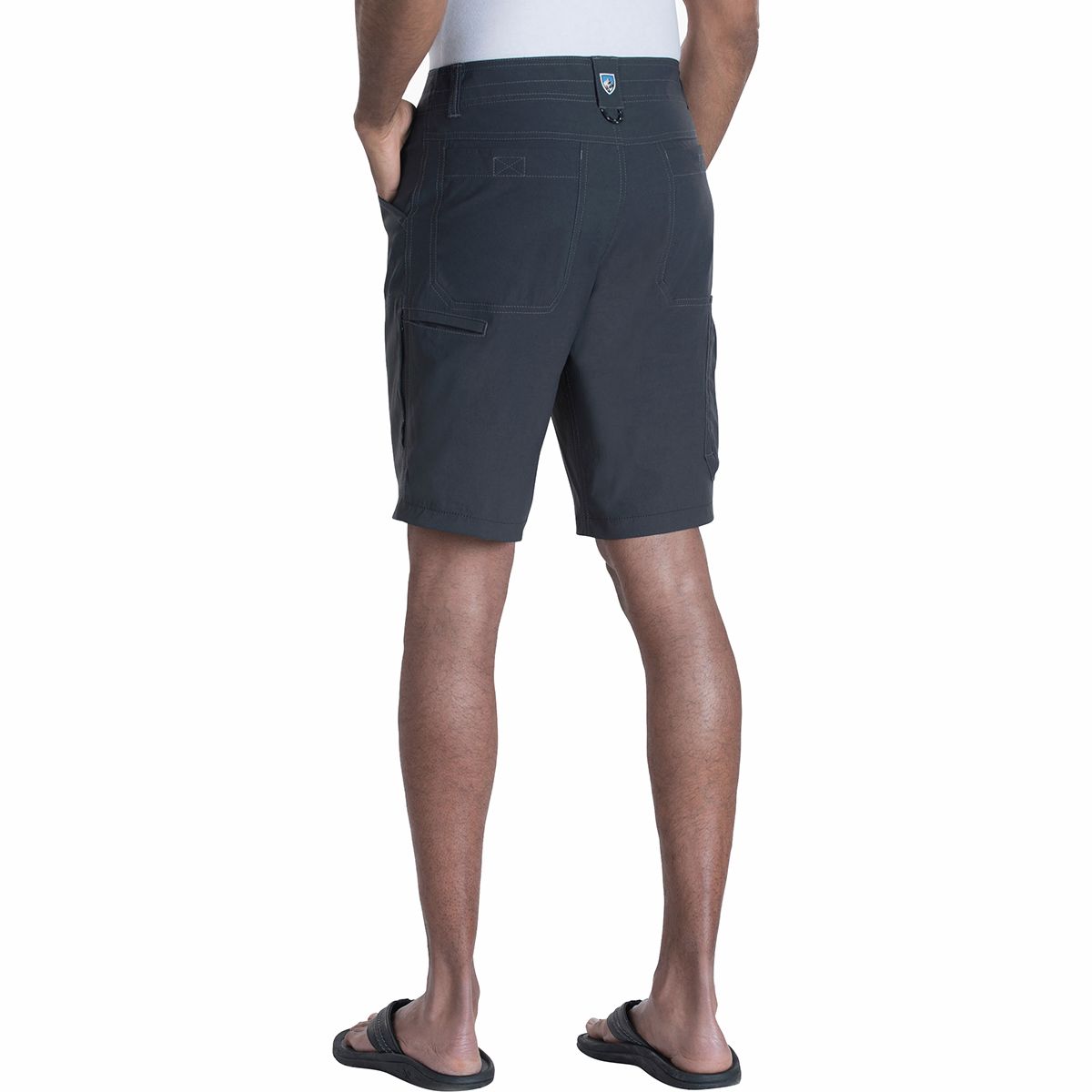 Short Cargo Kuhl Garçon Gris Foncé - Taille 10/12 (M), En Nylon