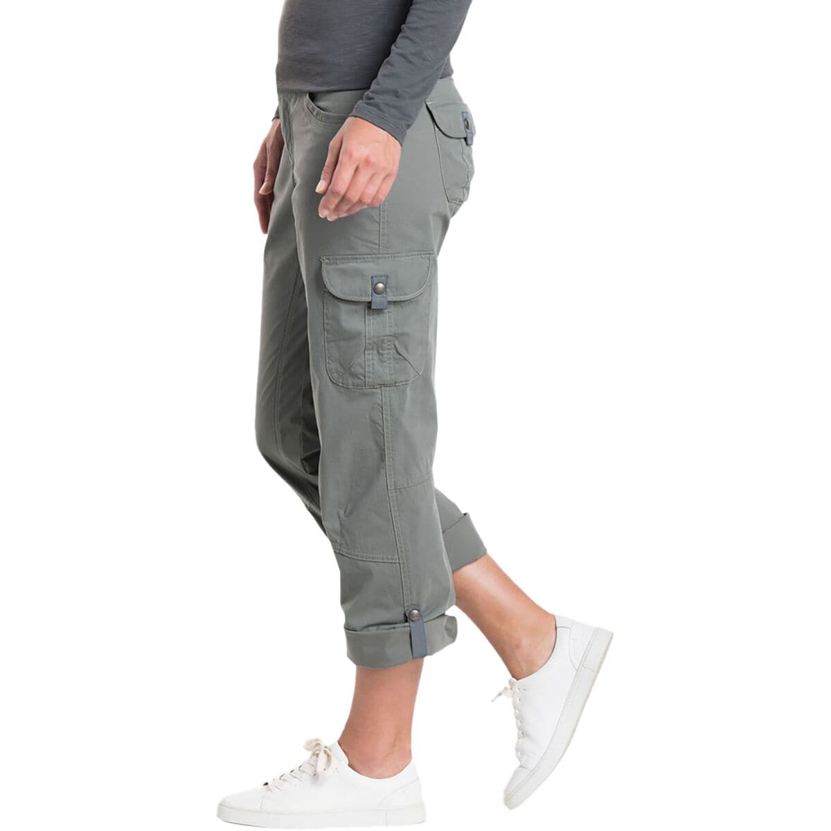 Kuhl Women's Splash Roll-Up Pants (4 x 30L, Shadow) 
