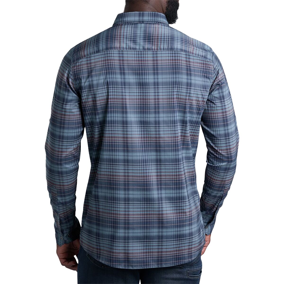 T-shirt Manches 3/4 Kuhl Pour Homme – Gris Sauvage – Taille XL