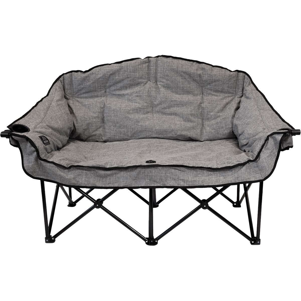 KUMA Bear Buddy Double Chair Heather Grey, One Size