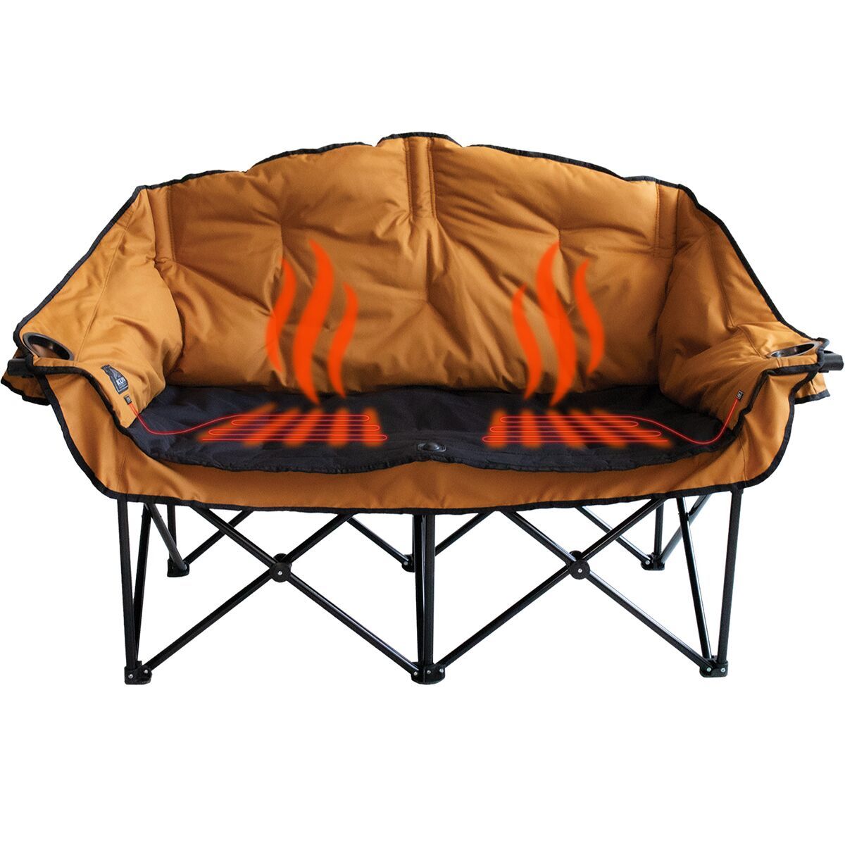 Image of KUMA Bear Buddy Heated Chair + Power Bank Sierra/Black2, One Size