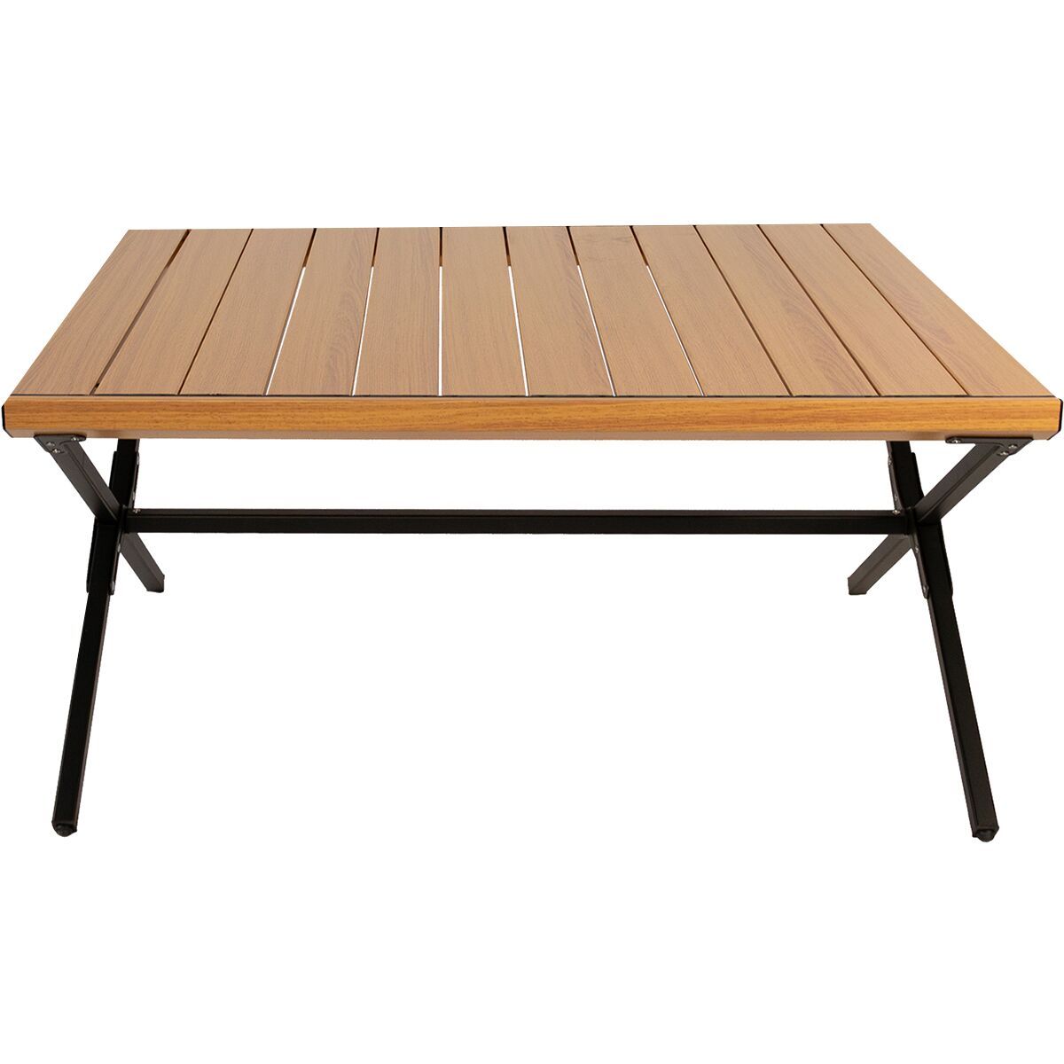 KUMA Camp Crew Coffee Table Bamboo/Black, One Size