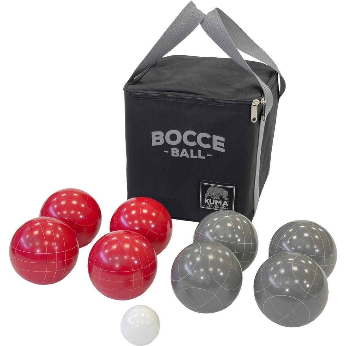 KUMA KUMA Bocce Ball Grey/Red, One Size